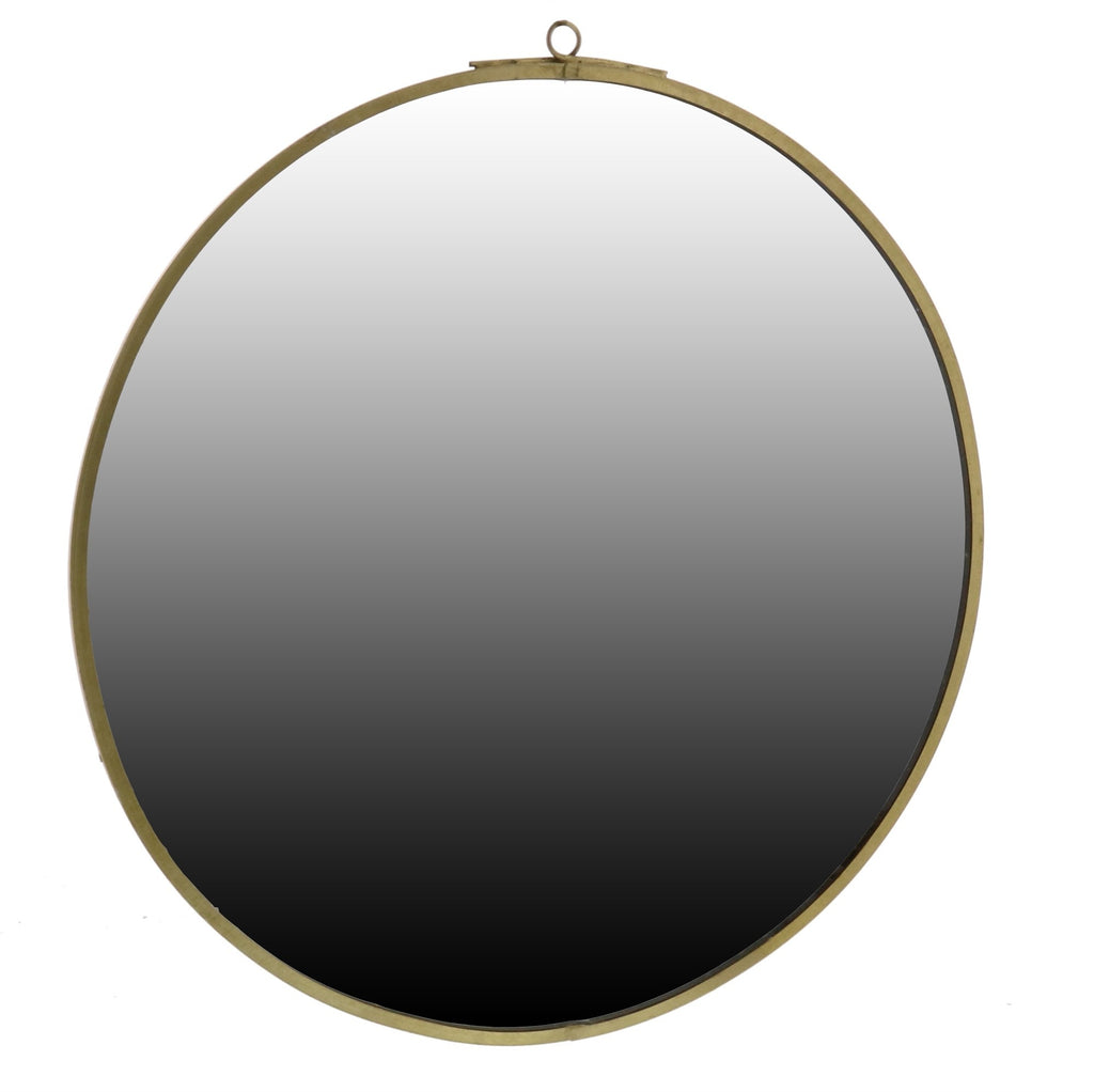Gold Round Wall Mirror - 99fab 