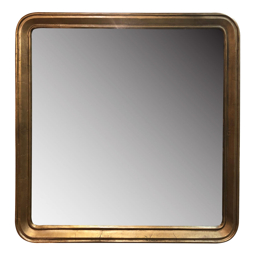 Gold Framed Square Mirror - 99fab 