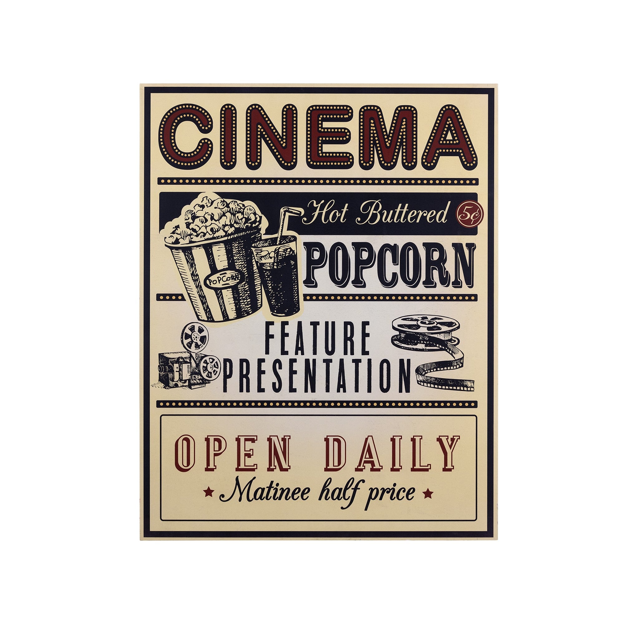 Cinema Themed Wall Art