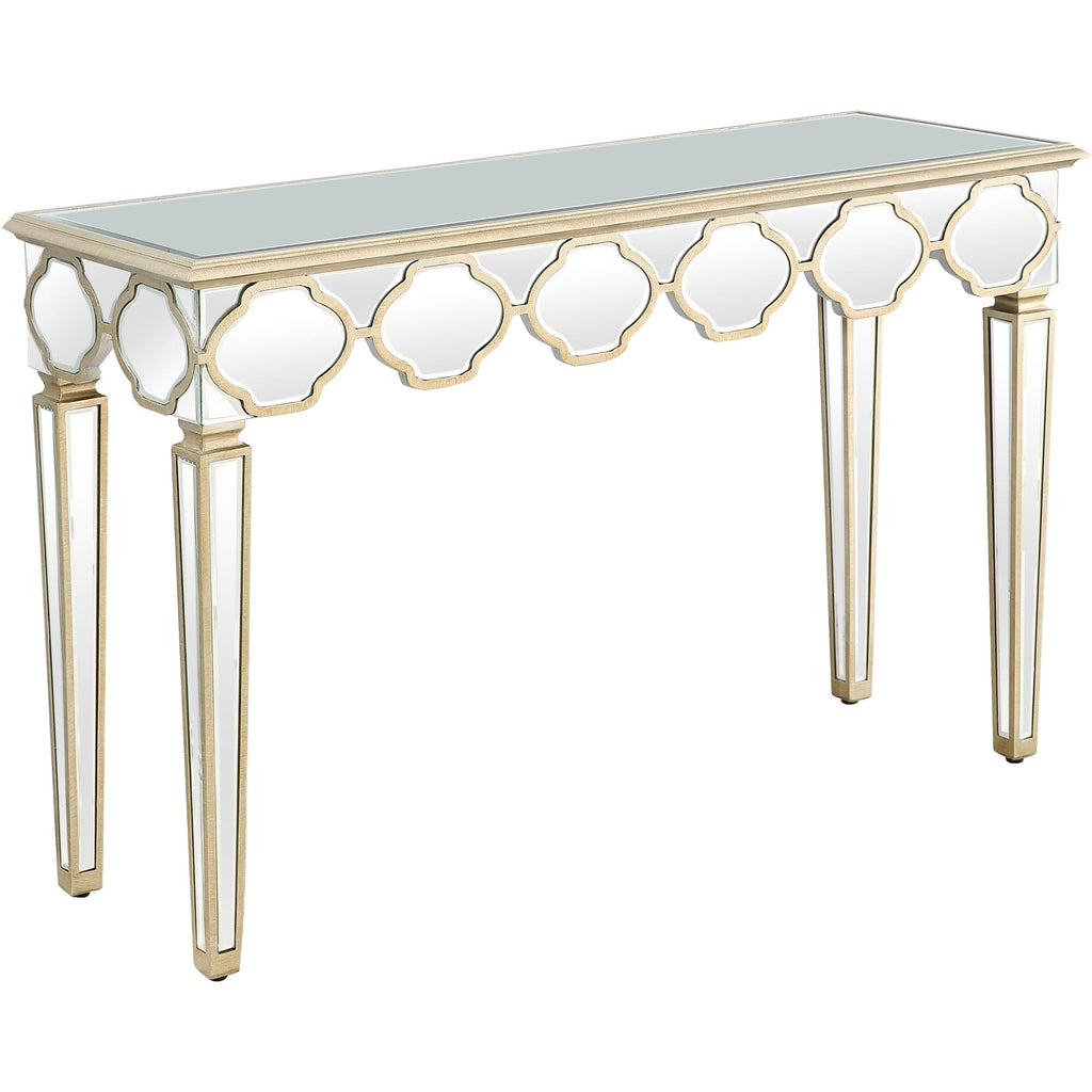 Scalloped Edge Console Table - 99fab 