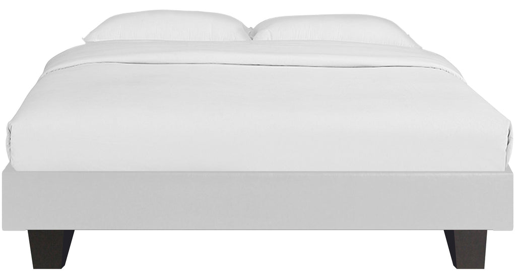 White Platform Queen Bed - 99fab 