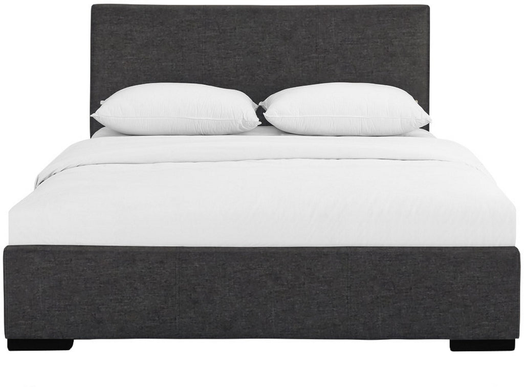 Grey Upholstered Queen Platform Bed - 99fab 