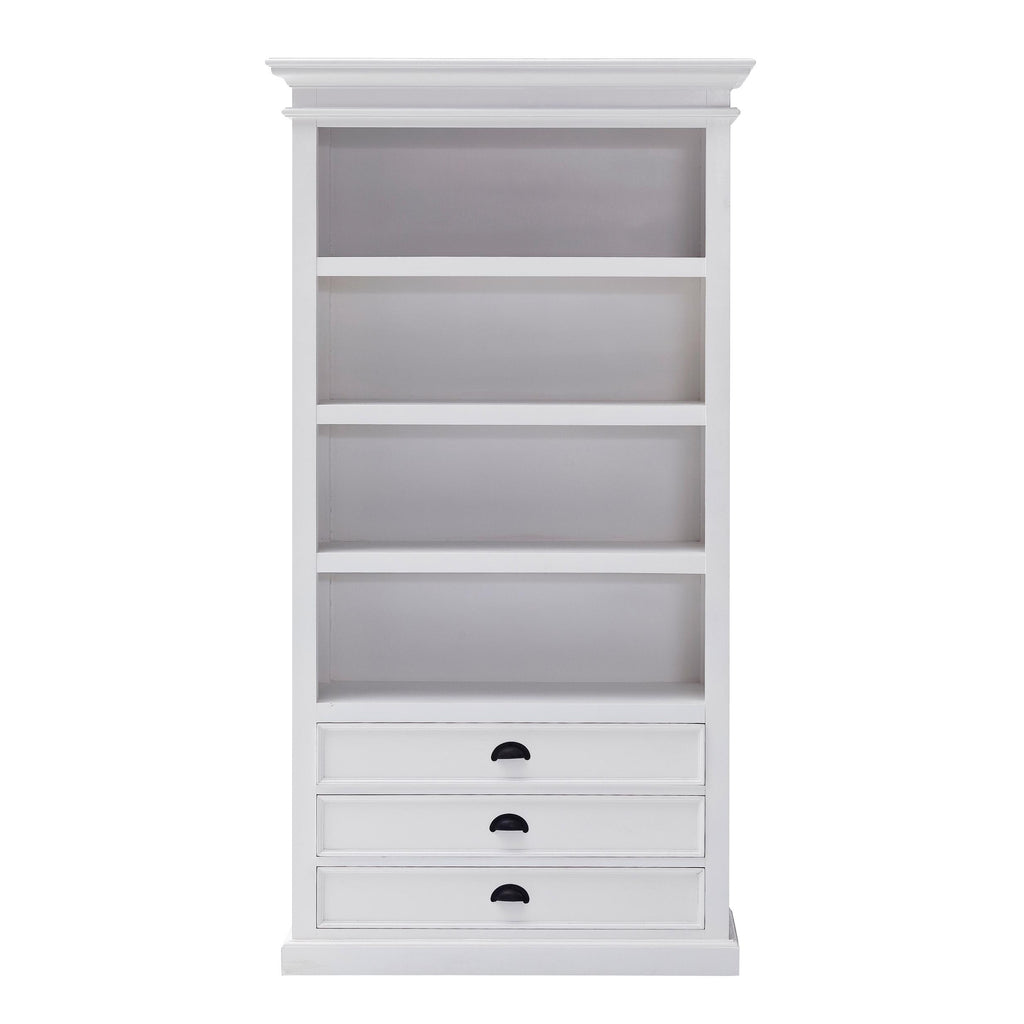 Classic White Bookcase - 99fab 