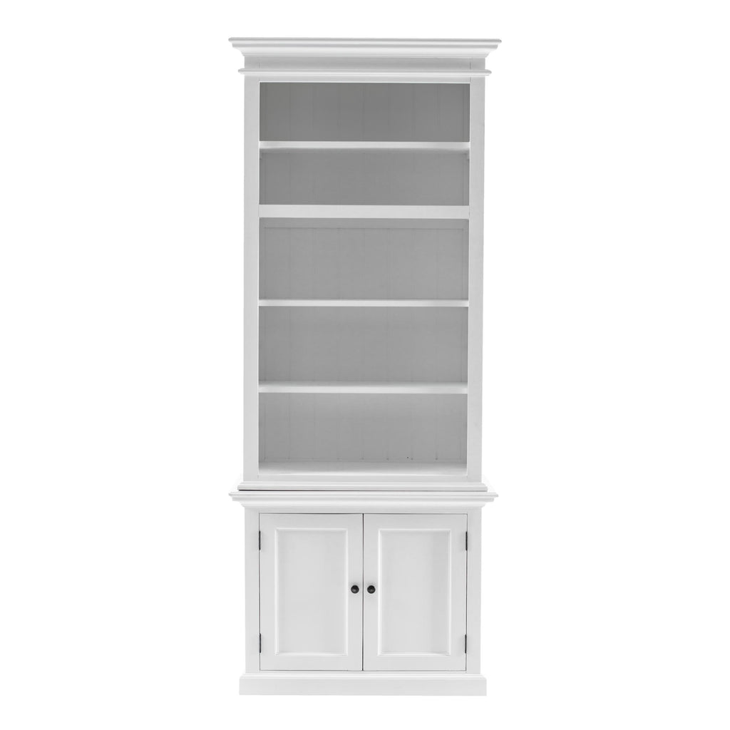 Classic White Single Bay Hutch Unit - 99fab 