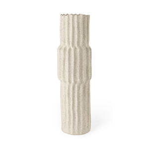 23" Jumbo Organic Textured Sand Vase