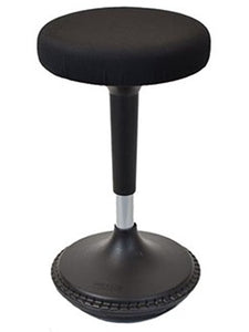 Black Tall Swivel Active Balance Chair