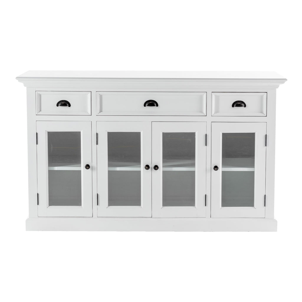 Modern Farmhouse White Buffet Server - 99fab 