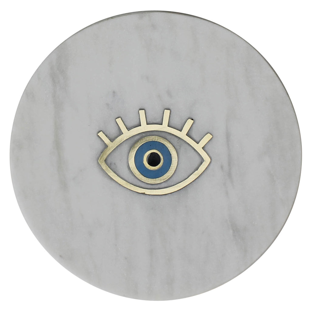 Eye Inlay Marble Serving Tray - 99fab 