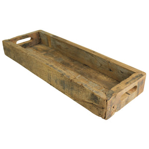 Jumbo Rectangular Wooden Block Serving Tray