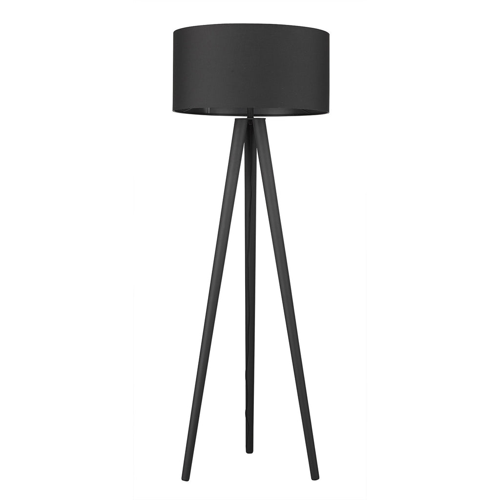 Tourer 1-Light Matte Black Floor Lamp - 99fab 