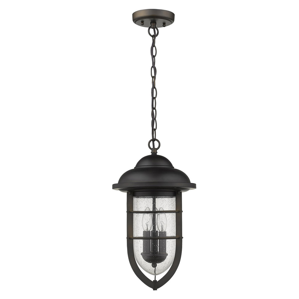 Dylan 3-Light Oil-Rubbed Bronze Hanging Lantern - 99fab 