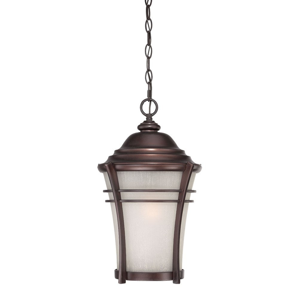 Frosted Glass Bronze Lantern Hanging Light - 99fab 