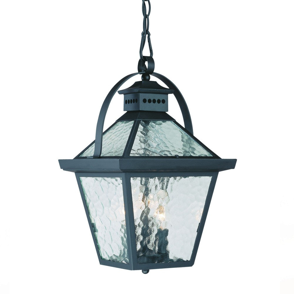 Bay Street 3-Light Matte Black Hanging light - 99fab 