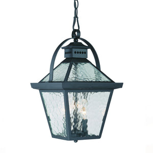 Bay Street 3-Light Matte Black Hanging light