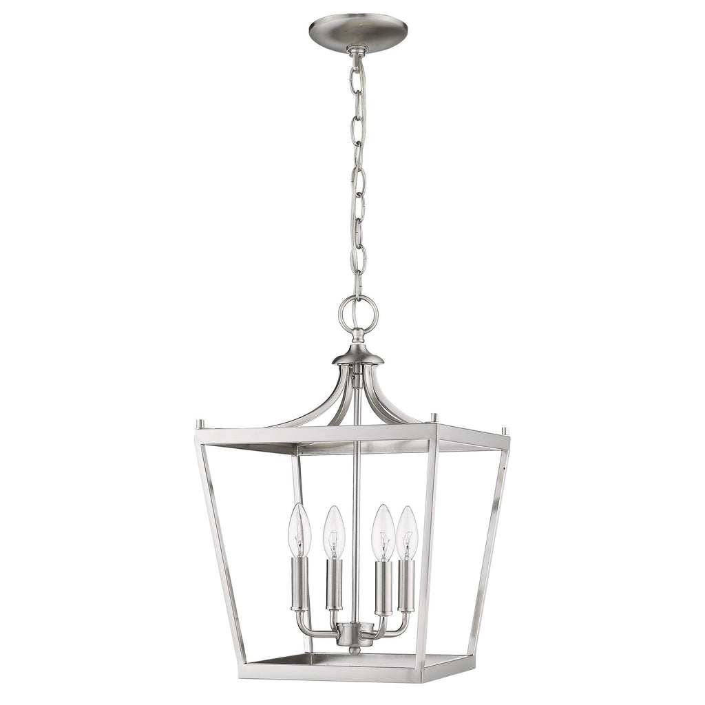 Kennedy 4-Light Satin Nickel Pendant - 99fab 