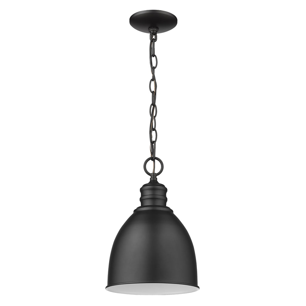 Minimalist Black Metal Pendant Hanging Light - 99fab 