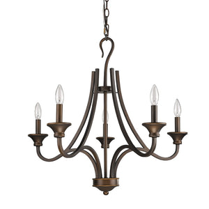 Michelle 5-Light Oil-Rubbed Bronze Chandelier