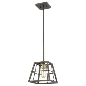 Charley 1-Light Oil-Rubbed Bronze Mini-Pendant