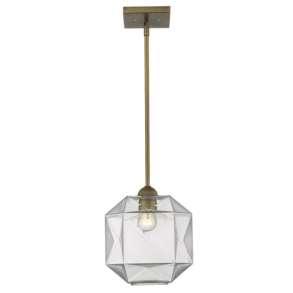 Loft 1-Light Brass Pendant - 99fab 