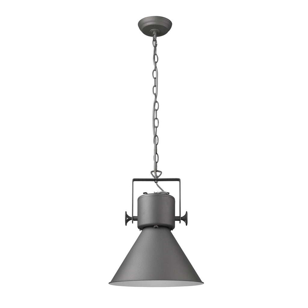 Crew 1-Light Gray Pendant - 99fab 