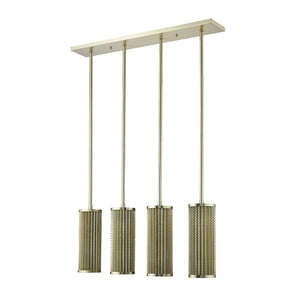 Basetti 4-Light Gold Pendant