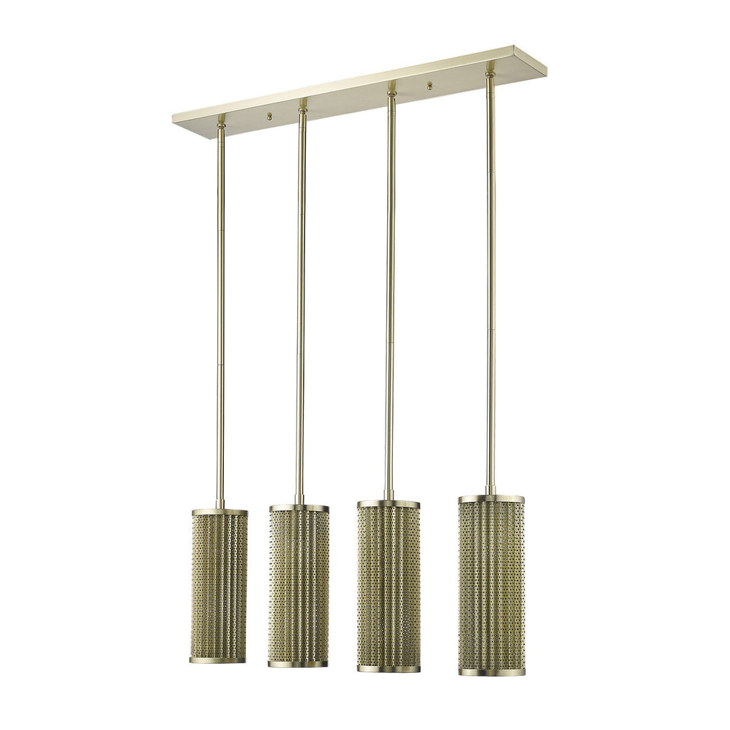 Basetti 4-Light Gold Pendant - 99fab 