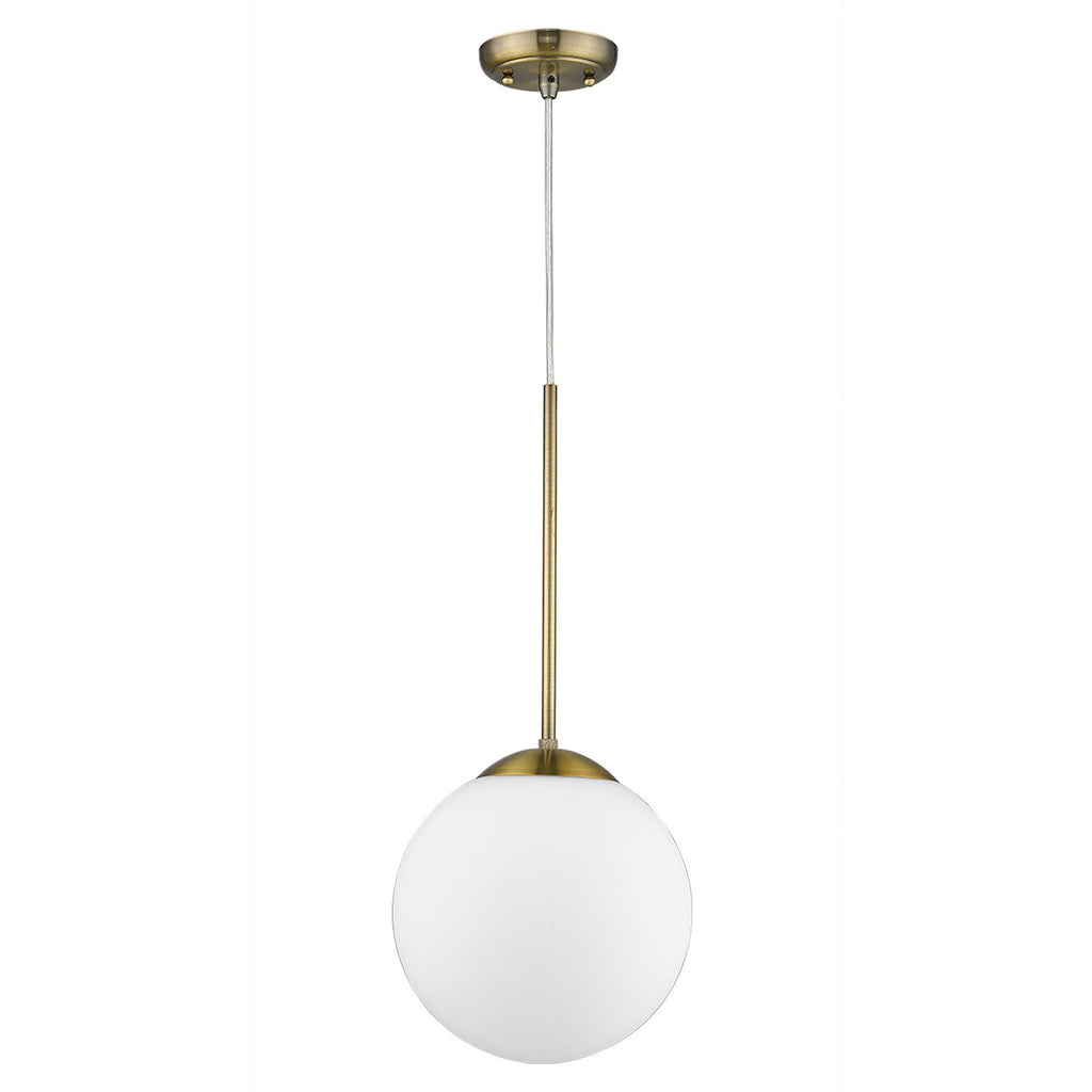 Solea 1-Light Antique Brass Pendant - 99fab 