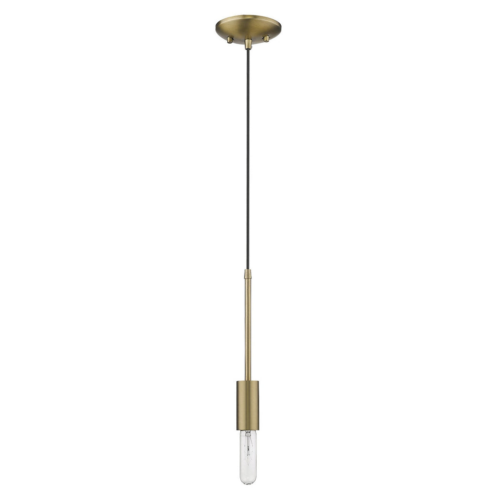 Dull Gold Mini Pendant Hanging Light - 99fab 