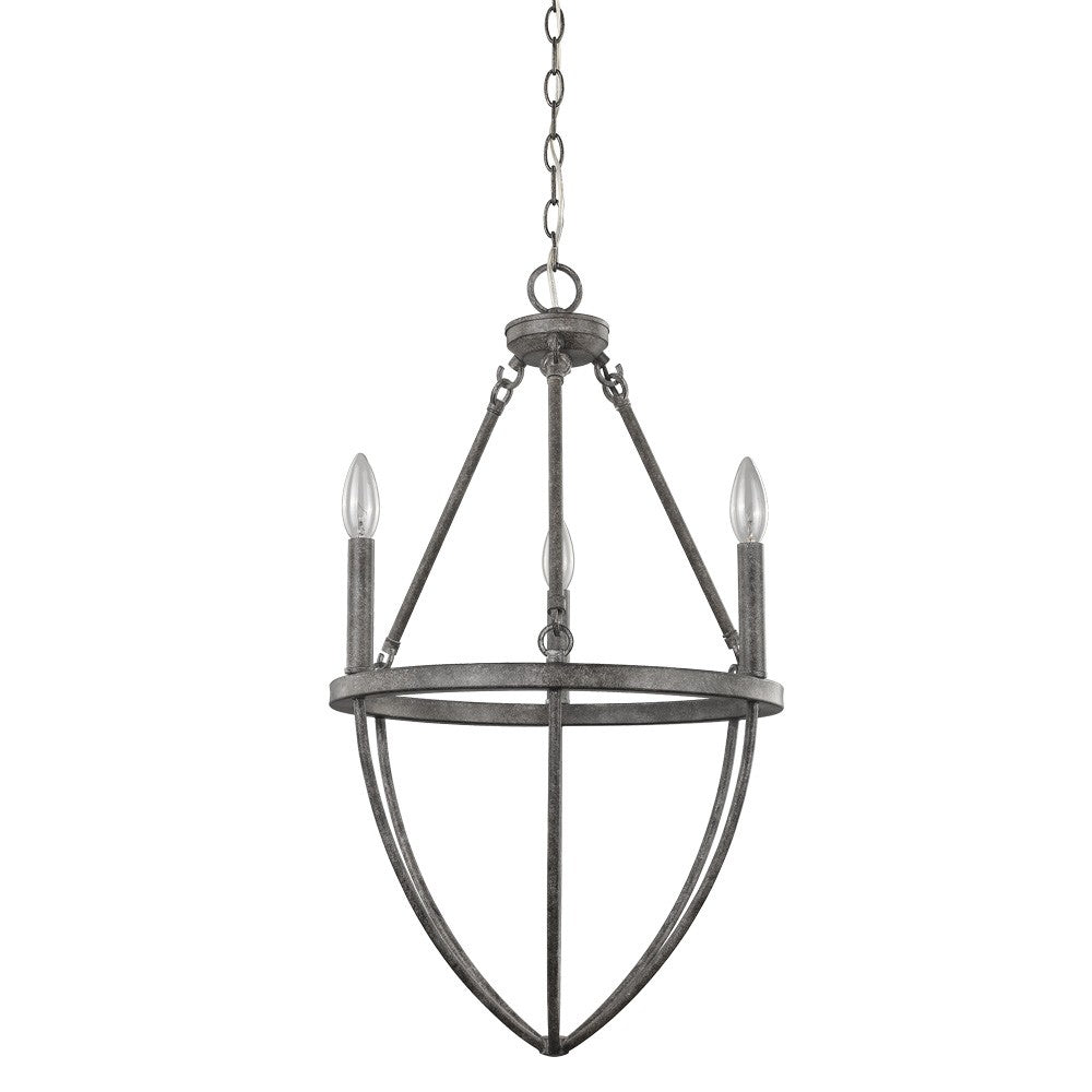 Harlow 3-Light Ash Chandelier - 99fab 