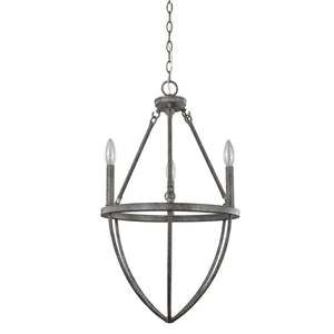 Harlow 3-Light Ash Chandelier