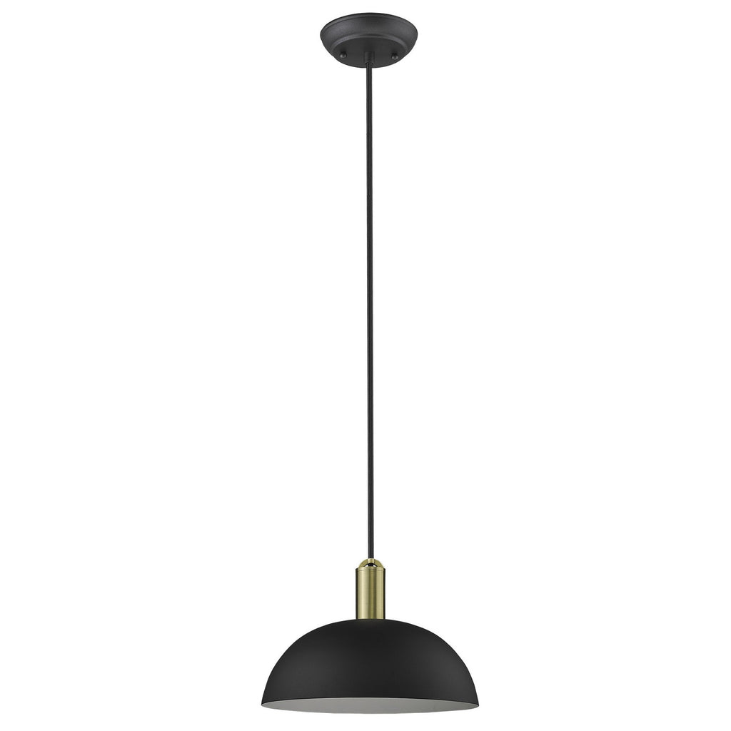 Ingo 1-Light Matte Black Pendant - 99fab 