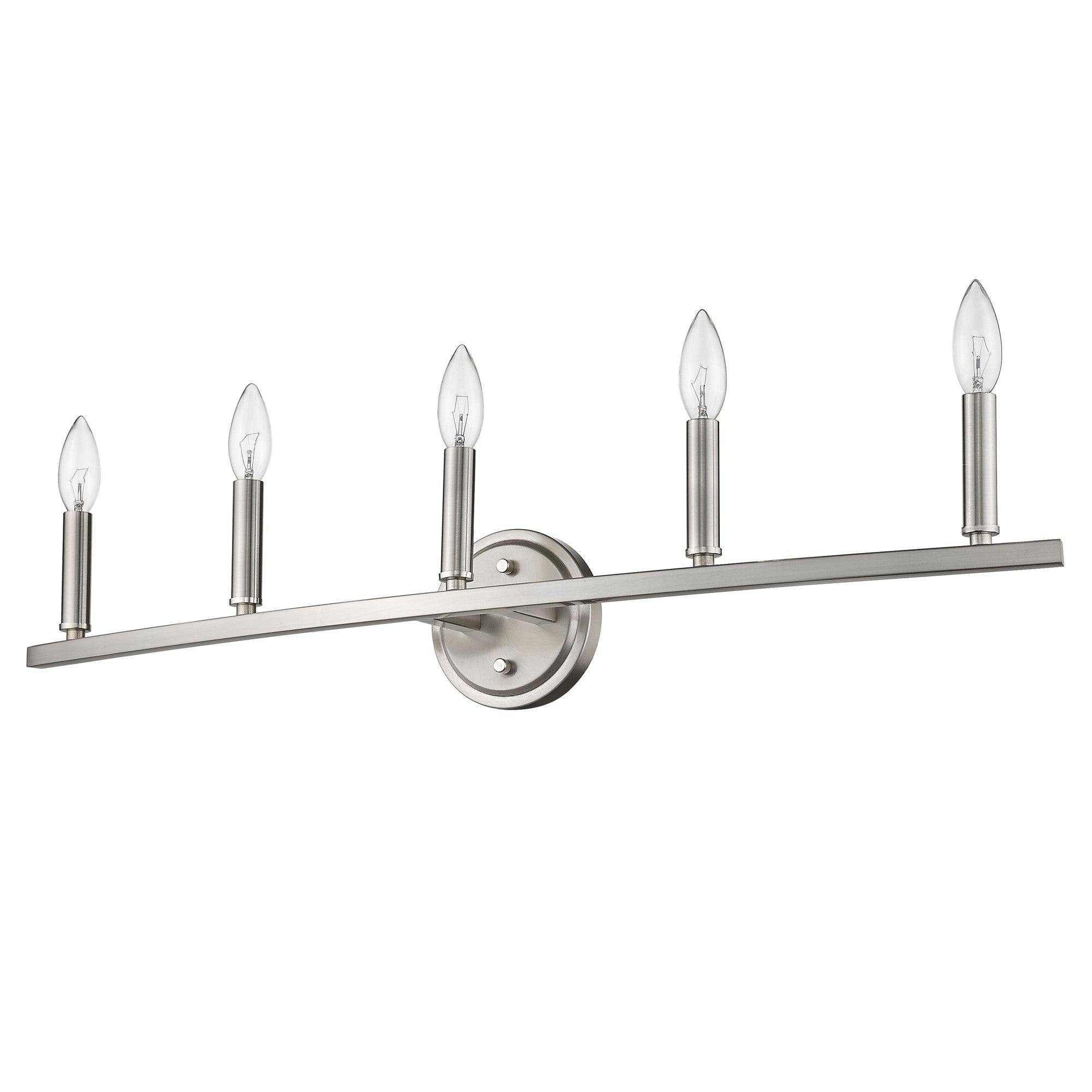 Sawyer 5-Light Satin Nickel Vanity