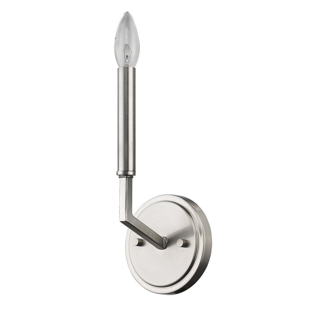 Minimalist Silver Wall Sconce - 99fab 