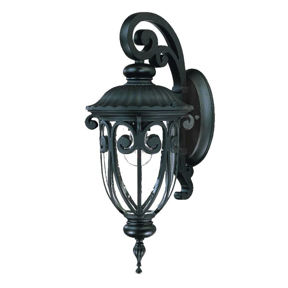 Matte Black Hanging Goblet Wall Light - 99fab 