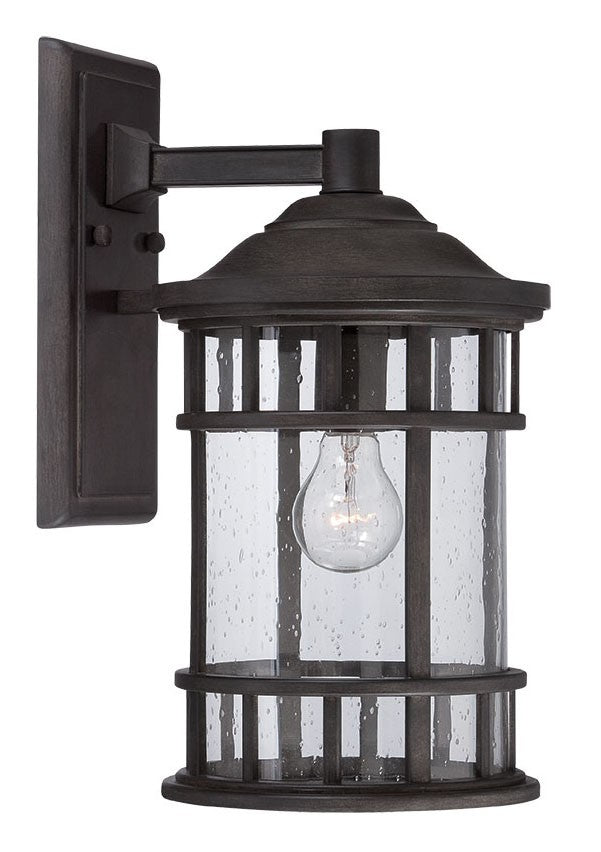 Matte Black Canister Wall Light - 99fab 