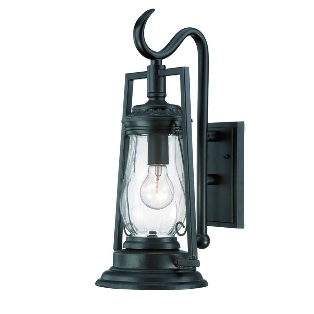 Matte Black Oil Lamp Wall Light - 99fab 