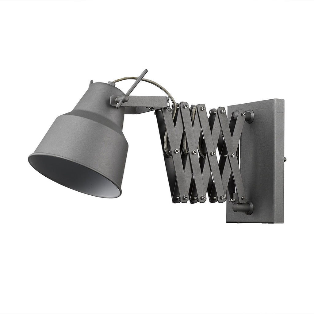 Plexus 1-Light Gray Sconce - 99fab 