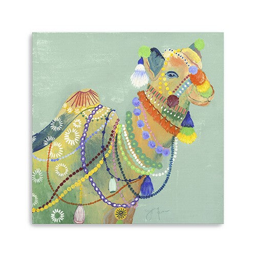 Moroccan Inspired Camel Unframed Print Wall Art - 99fab 