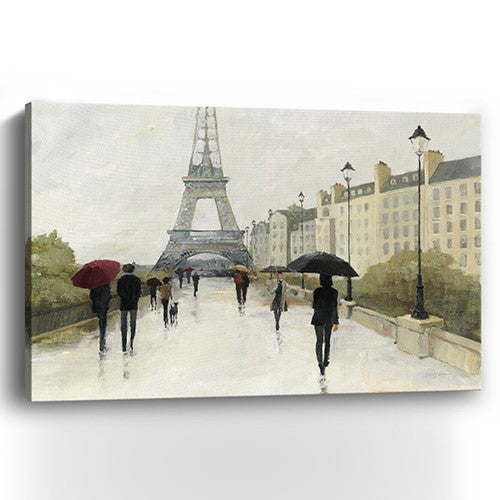 Parisian Rainy Day Unframed Print Wall Art - 99fab 