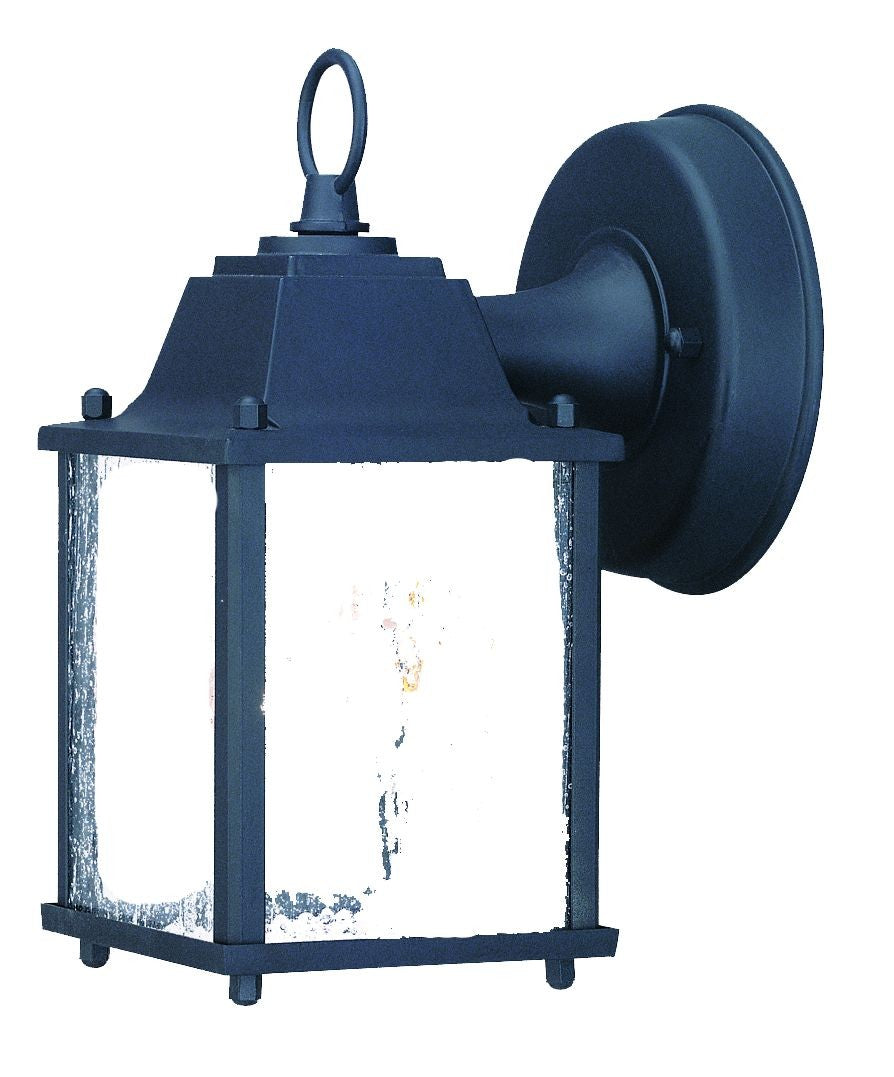 Matte Black Hanging Waterfall Glass Lantern Wall Light - 99fab 