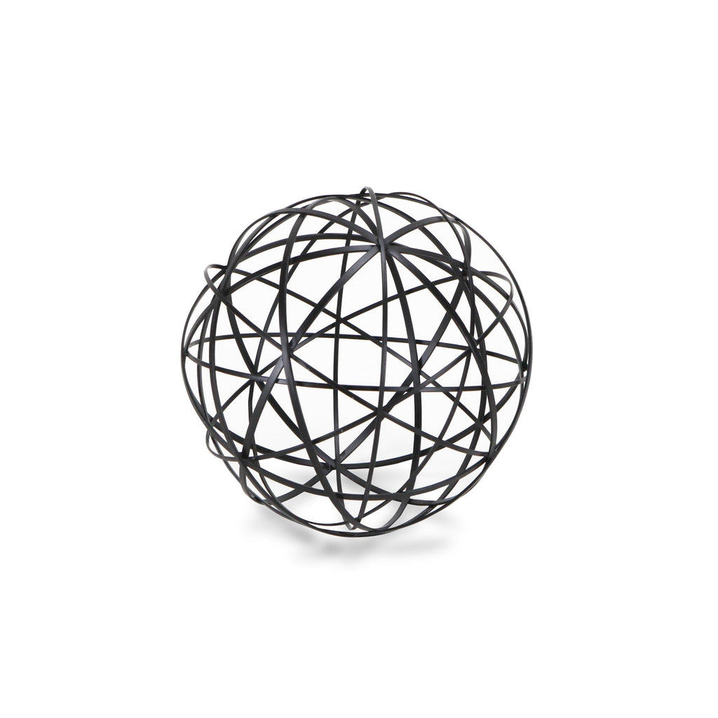 Black Metal Wire Decorative Sculpture - 99fab 