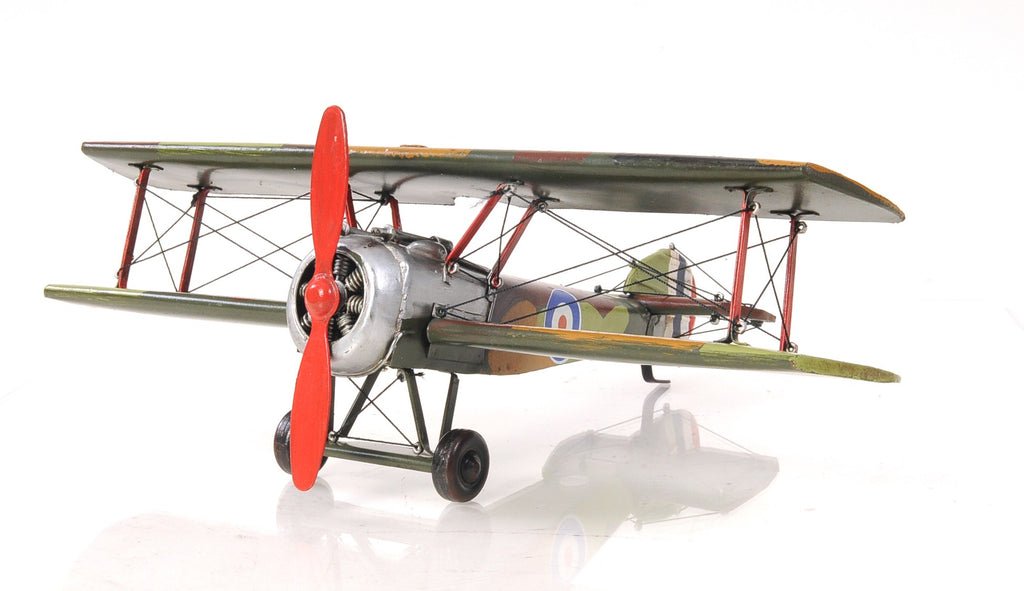 c1916 Sopwith Camel World War Plane Model Sculpture - 99fab 