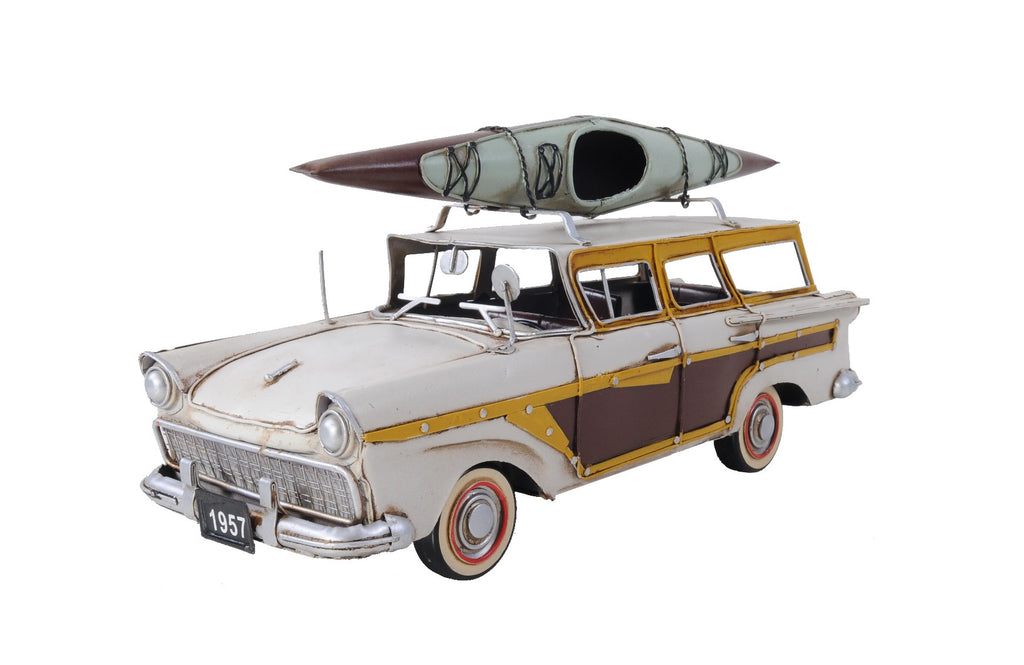 c1957 Ford Country Squire Station Wagon Sculpture - 99fab 