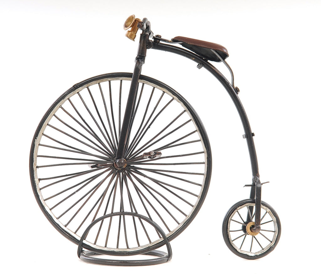 c1870 High Wheeler Bicycle Sculpture - 99fab 