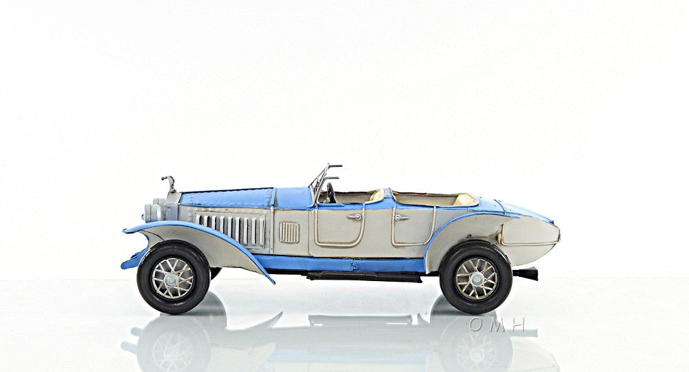 c1928 Sports Rolls Royce Phantom Car Model Sculpture