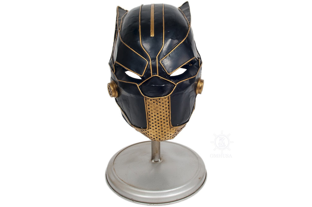 Black Panther Helmet Sculpture - 99fab 