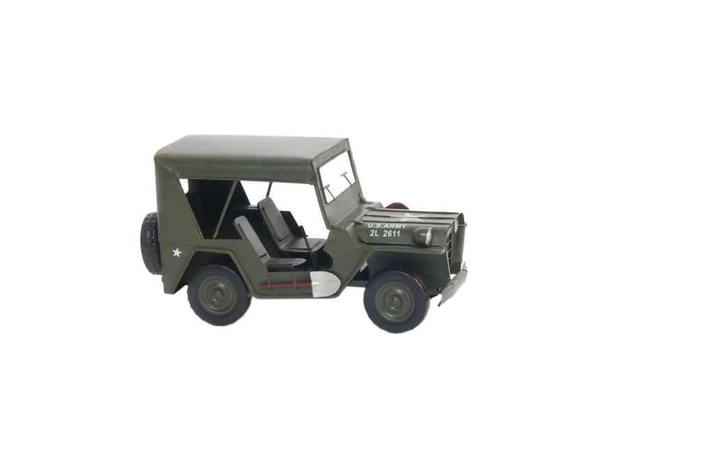 c1940 Willys Quad Overland Jeep Sculpture - 99fab 