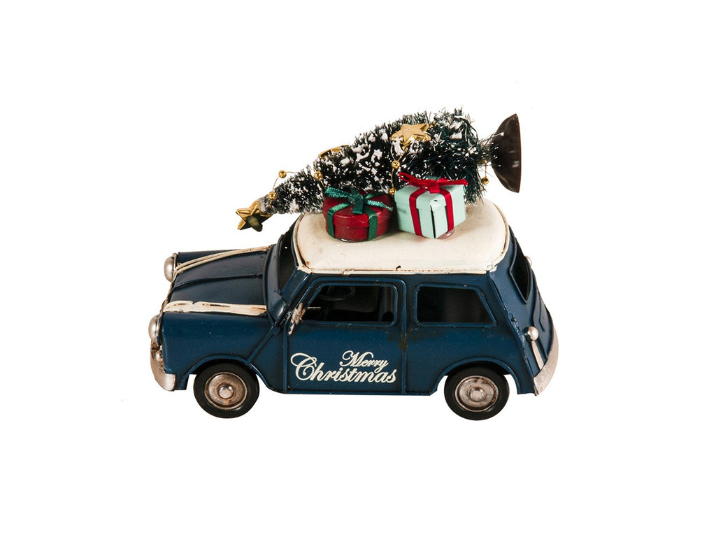 c19060s Mini Cooper Christmas Sculpture - 99fab 