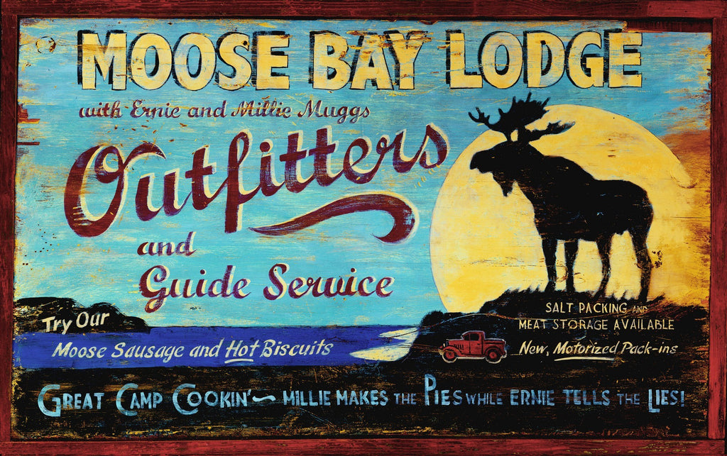 Moose Bay Lodge Wall Art - 99fab 