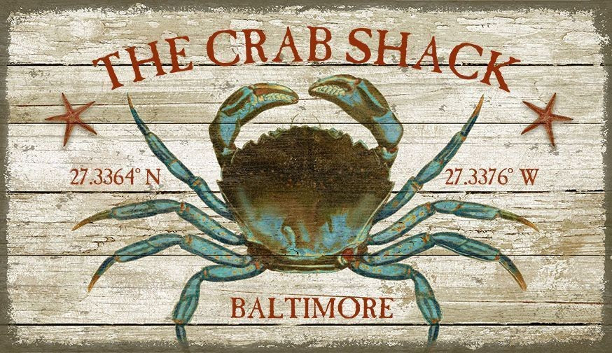 Baltimore Crab Shack Wall Art - 99fab 